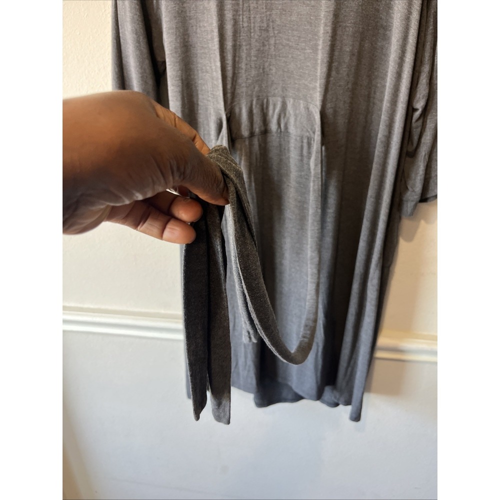 Hatch Gray Lightweight Wrap Robe - Picture 15 of 15